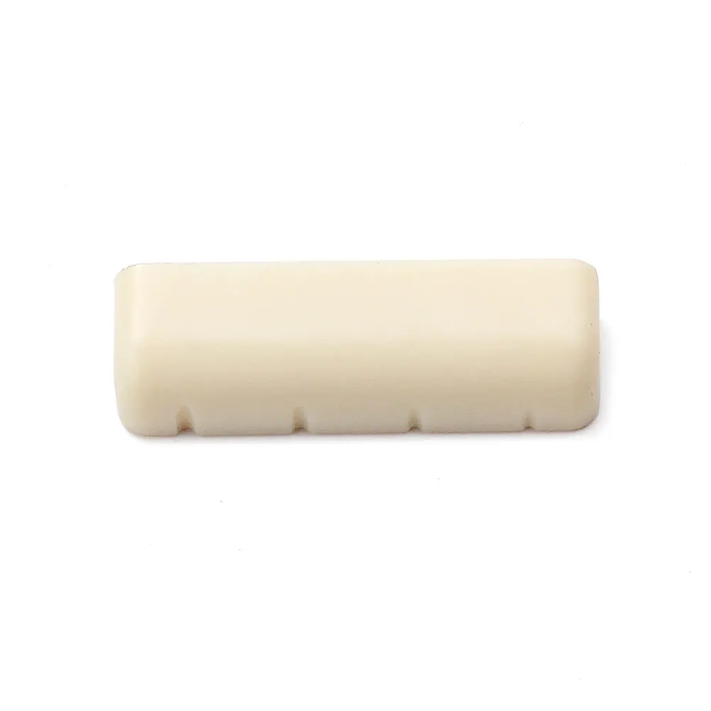 Plastic Replacement Banjo Accessories Ivory Bridge Nut String Parts Exquisite Flat Design Pretty Sound Lightweight