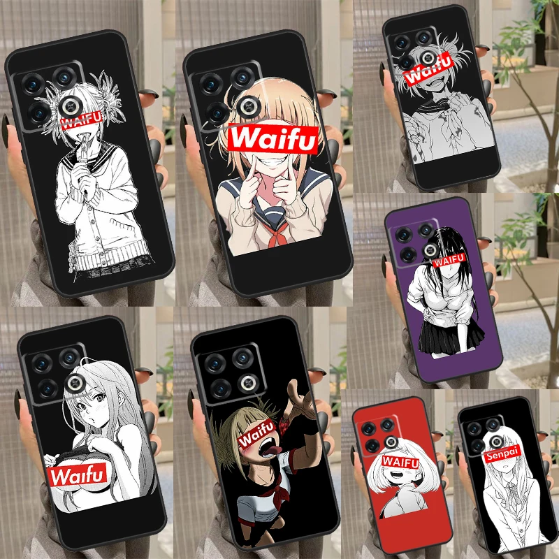 Sugoi Senpai Anime Waifu Case For OnePlus Nord N10 N20 N30 Nord 2T CE 3 2 Lite OnePlus 11 8 9 10 Pro 8T 9R 10T Coque