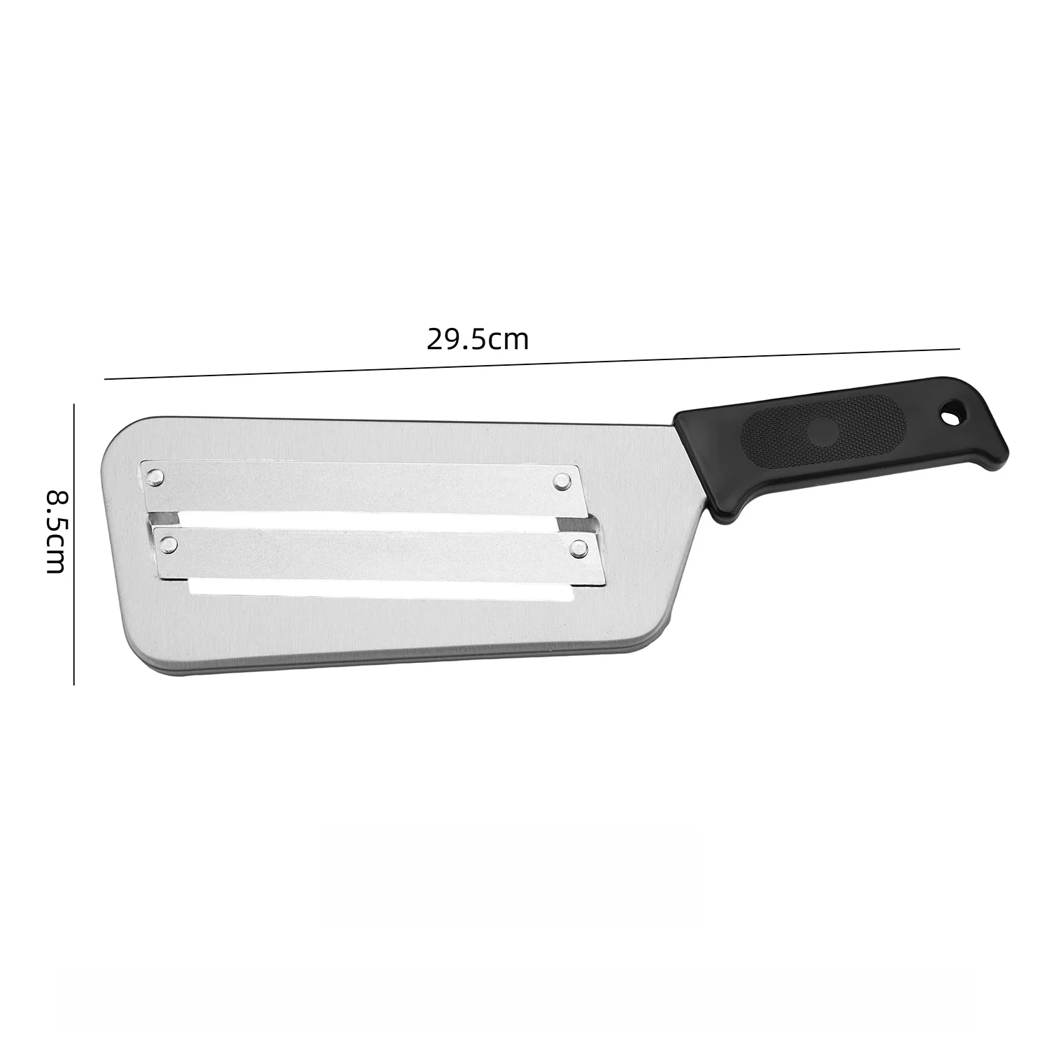 Stainless Steel Cabbage Slicer Shredder for Vegetables For Fruits Salad Coleslaw Prep Compact Kitchen Tool Black Red