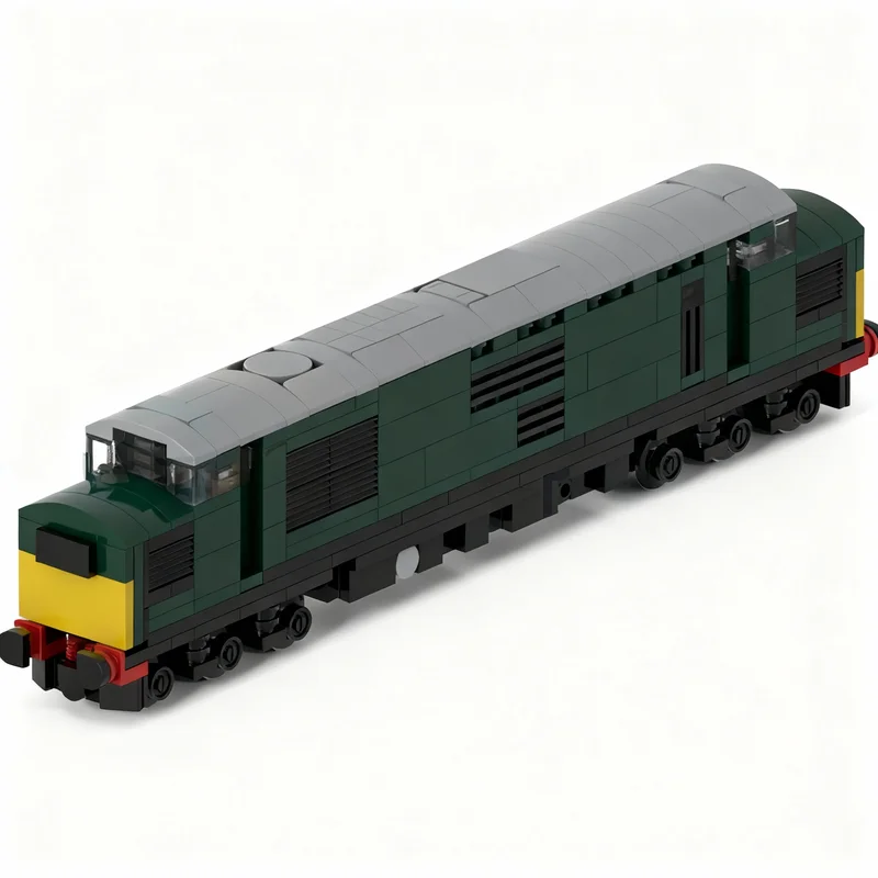 440pcs-moc-4-wide-br-class-37-diesel-locomotive-train-british-rail-green-livery-creator-model-building-blocks-architecture-toys