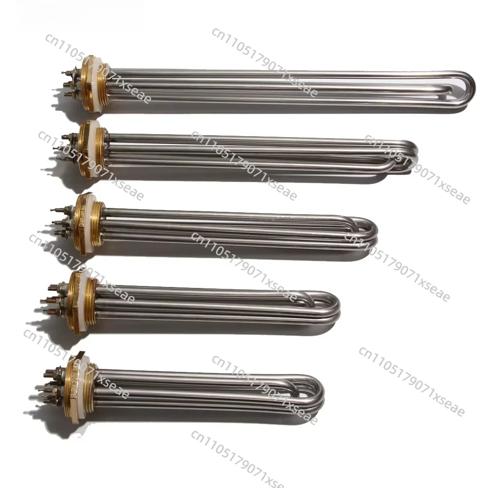 Industrial Immersion Water Heating Element DN32 DN40 DN50, 110V 220V 380V Tubular Resistance Heater Pipe