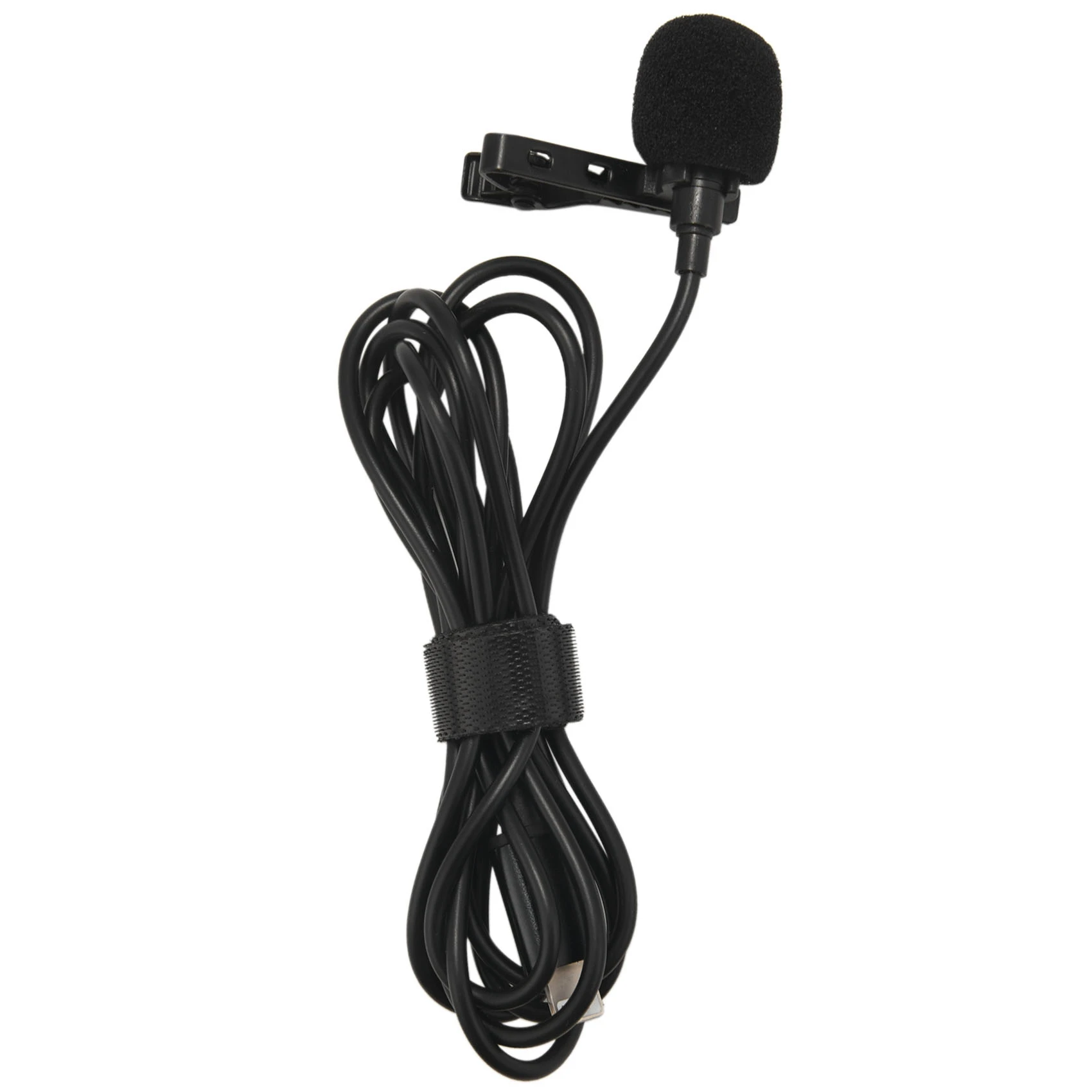 Professional Lavalier Lapel Microphone with Clip for iPhone/Recording/Interview/Video Conference/Voice Dictation