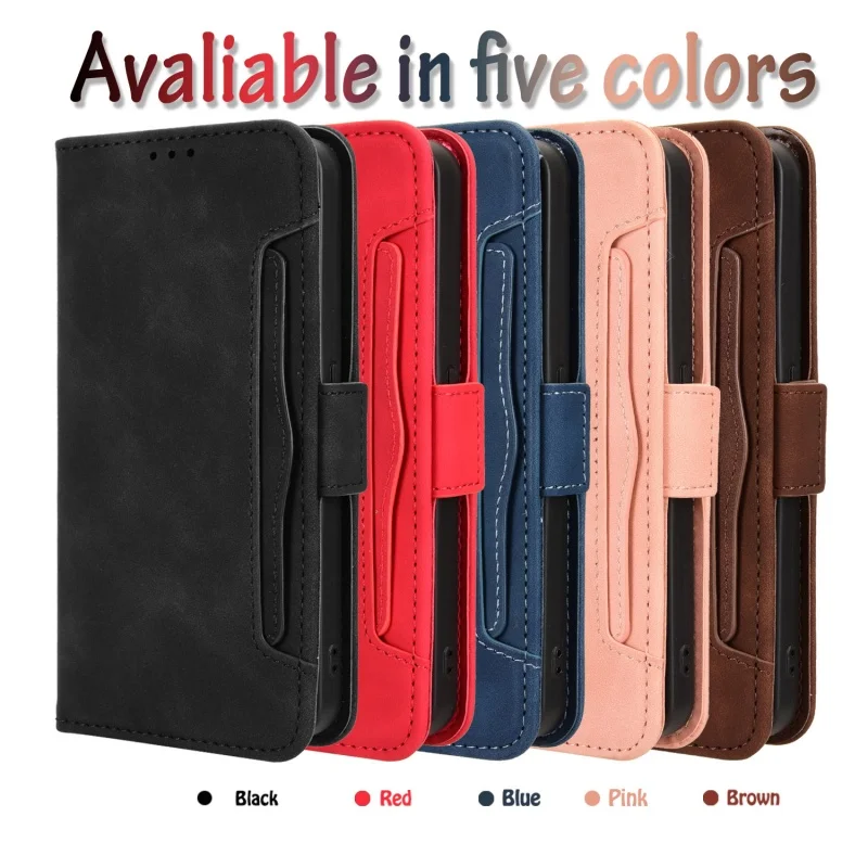 ل لا شيء الهاتف 3 A024 قسط محفظة جلدية الوجه متعدد فتحة للبطاقات غطاء ل لا شيء الهاتف 3 (3) A024 2025 جراب هاتف #6