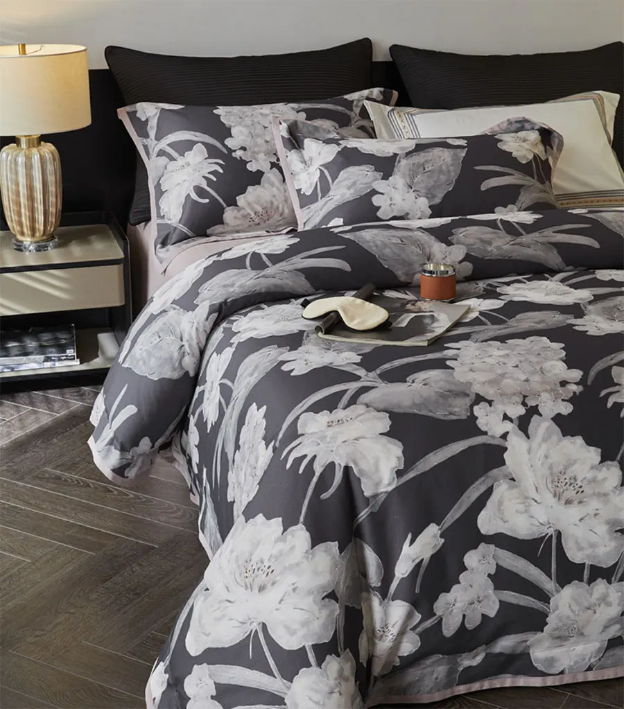 Vintage Pastoral Flower Bedding Set, lençol, fronha, capa de edredão, retro, tendência, completa, rainha, rei, algodão 100s, Home Textile, Tendência