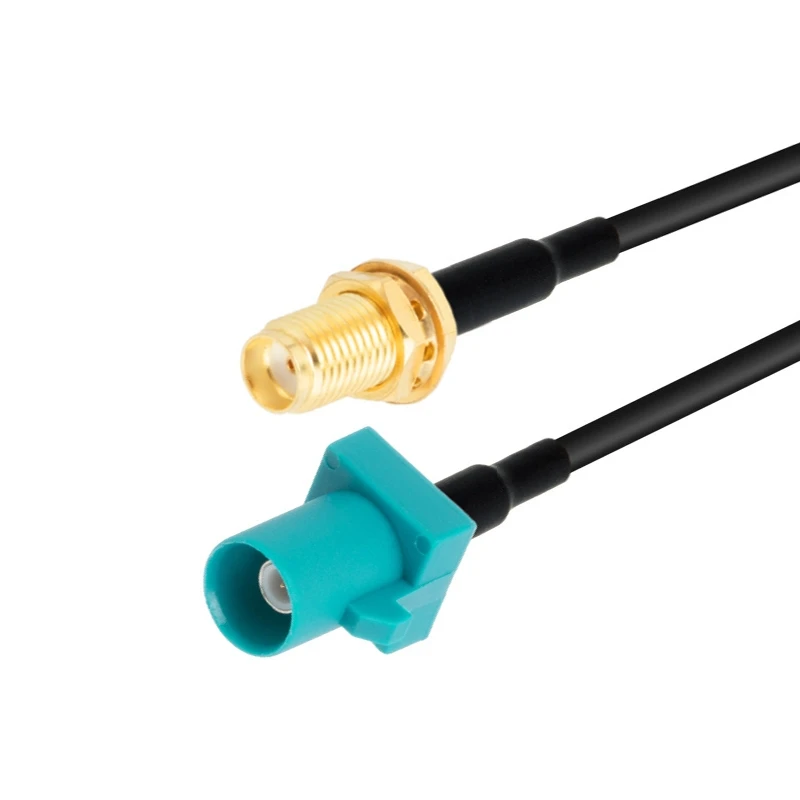 RG-174 فقرا Z نوع ذكر التوصيل أنثى إلى SMA موصل كابل محول RF محوري RG174 تحويل لسيارة مركبة لتحديد المواقع والملاحة #3