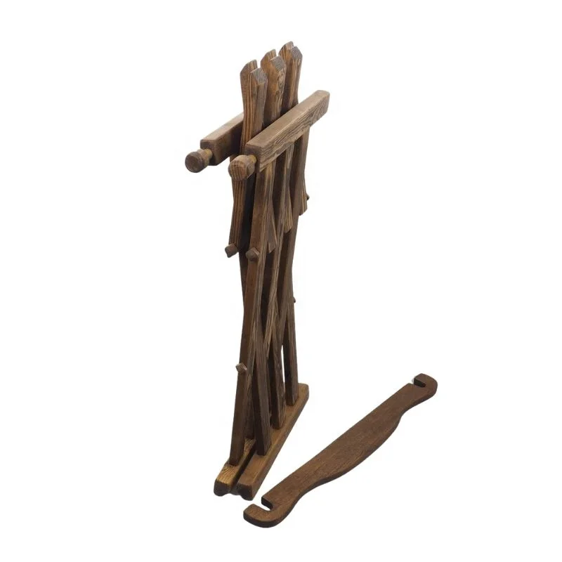 

Modern simple wooden folding old teak chair outdoor furniture, simple beauty lightweight folding stool, high quality