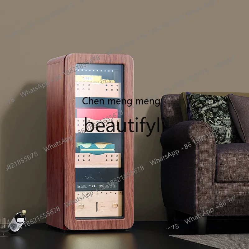 

Z189 A48X Constant Temperature and Humidity Single Door Cigar Cabinet Single Temperature Intelligent Display Cigar Cabinet