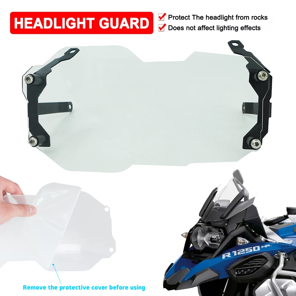 For BMW R1250GS Adventure r1250 gsa Motorcycle Headlight Protector Cover Head Lamp Guard R1200GS R 1200GS R1250GSA  2013-2025