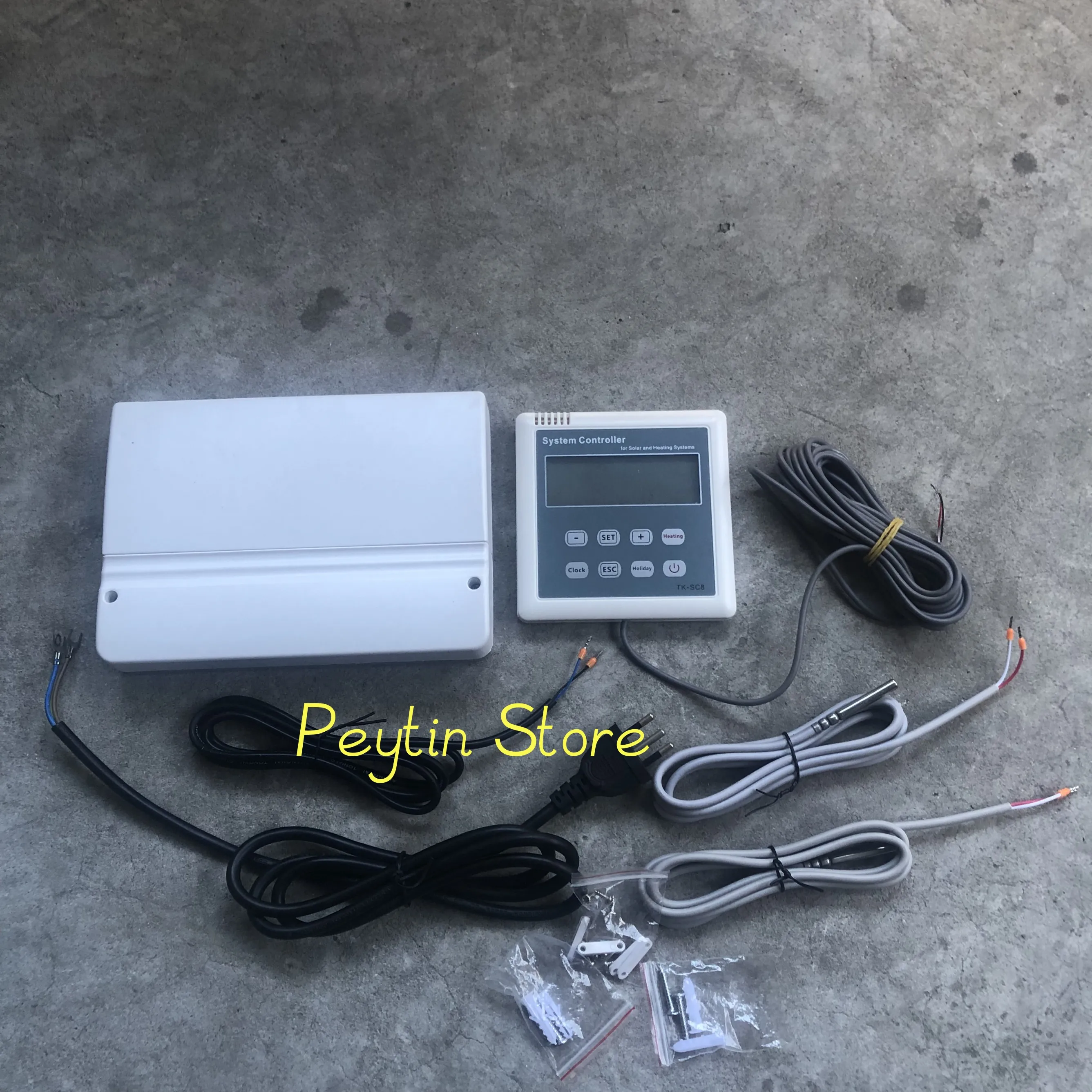 Imagem -03 - Instrumento Solar Controlador Solar Controlador Solar 1pc Tk-sc8 110vac ou 220vac