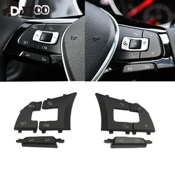 For VW Golf 7 MK7 VII Multifunctional Steering Wheel Button Volume/OK/Cruise/Down/Up/RES SET/Mode Key Decoration Cover Shell