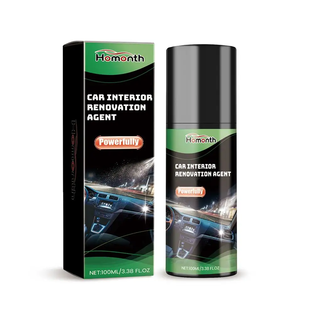 100ml Car Interior Leather Coating Agent Restore Auto Interior Car Maintenance Refurbishment Restorer Agent Renovation Agen W9N6