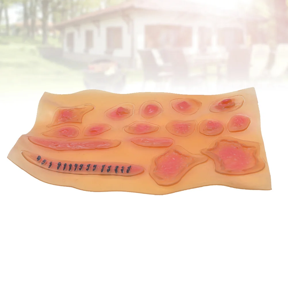 

Horrible Wound Halloween Stickers Realistic Blood Scar PVC Simulation Temporary Body Decorations Costume Party