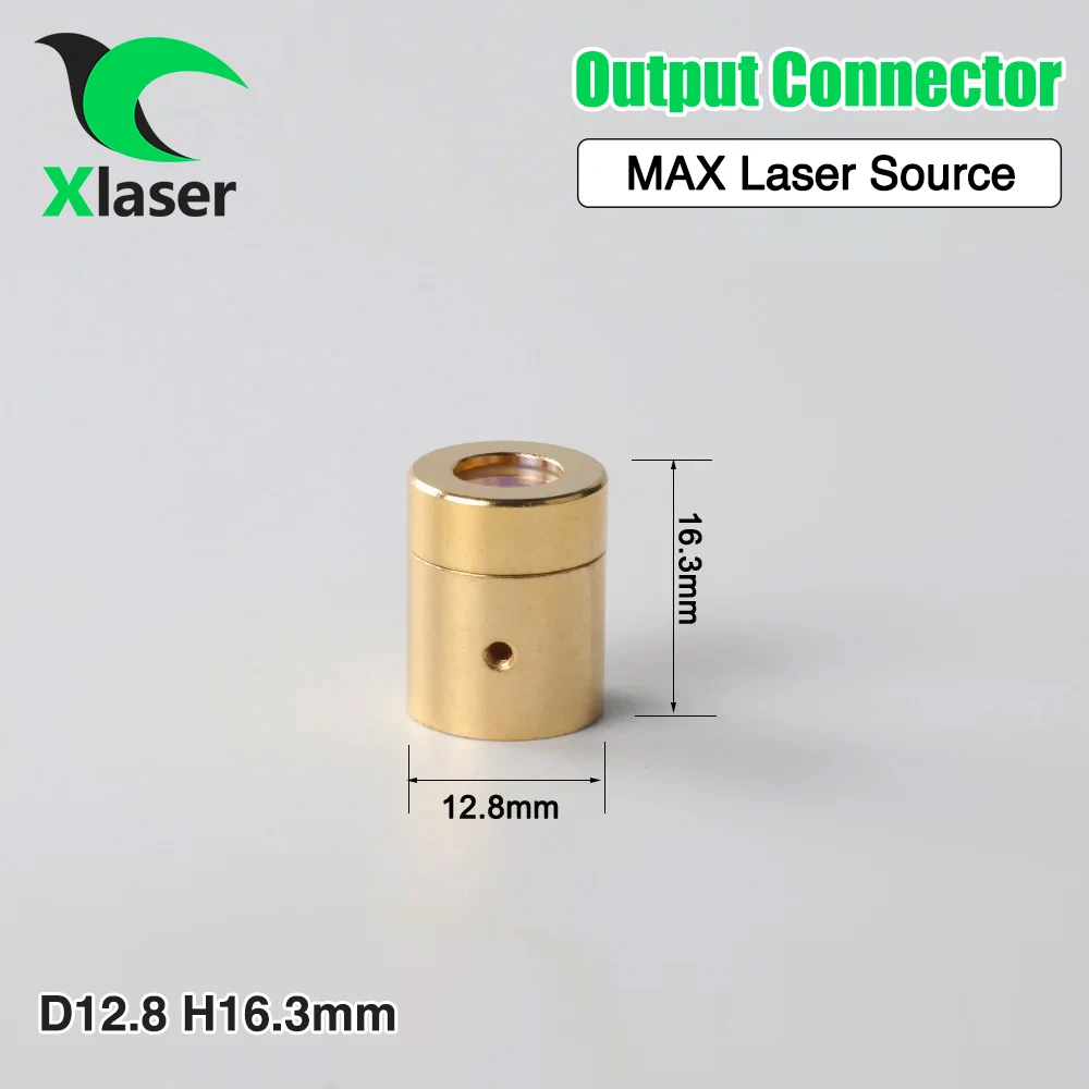 XLaser MAX Output Protective Connector Lens Group with Lens Protective Cap for MAX Raycus QBH Fiber Cutting Machine Laser Source