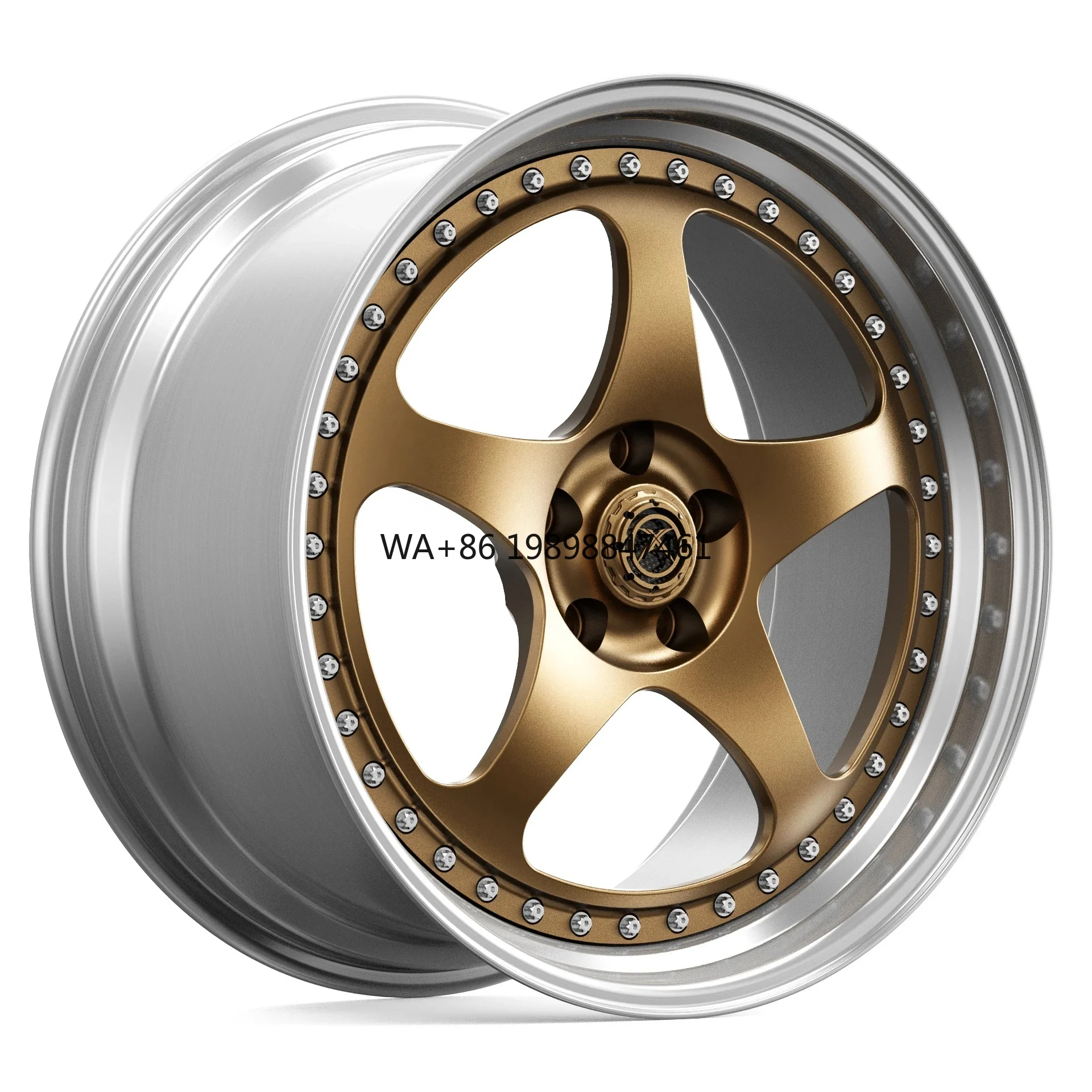 

Custom Forged Wheels 2 Pcs for -Five Spoke Design 40mm ET 98mm PCD New Condition Luxury high-end customization