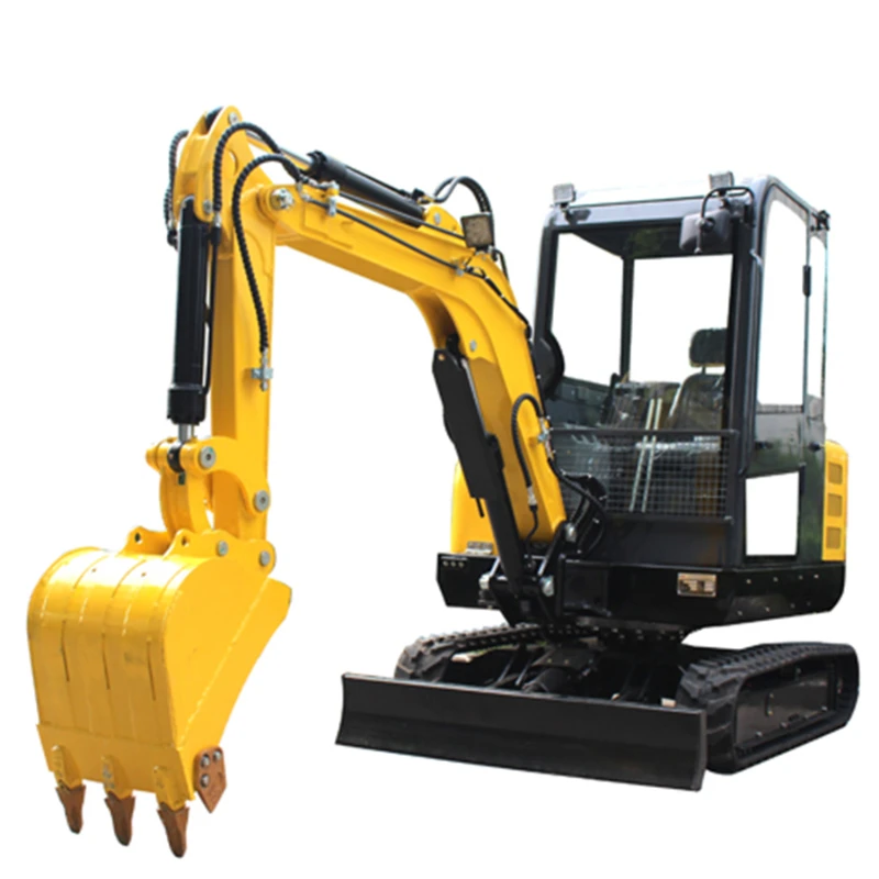 Small excavator, one ton, agricultural household excavator, micro excavator, hook machine, engineering hook machine, wheel type