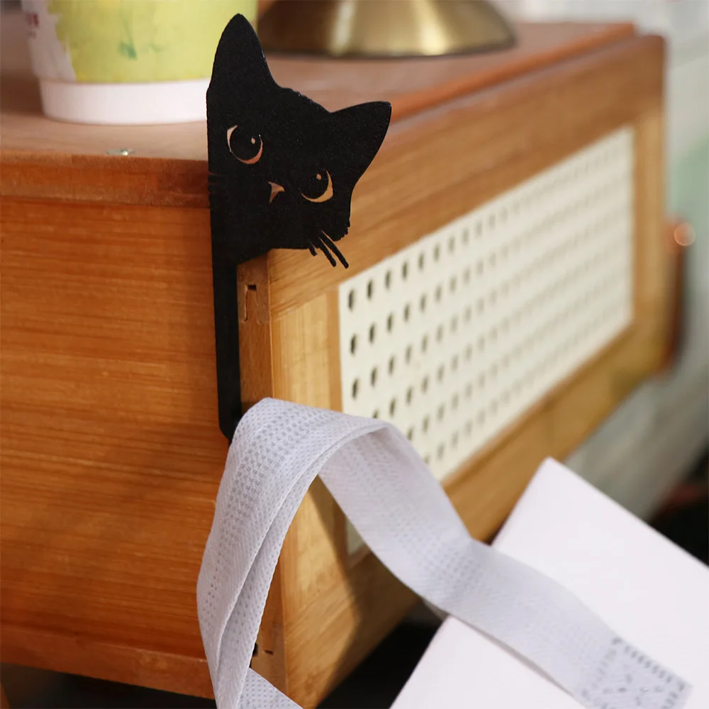 Creative Decorative Cat Hooks Cute Home Decor Kitten Wall Hooks 3D Printed Key Holder Office