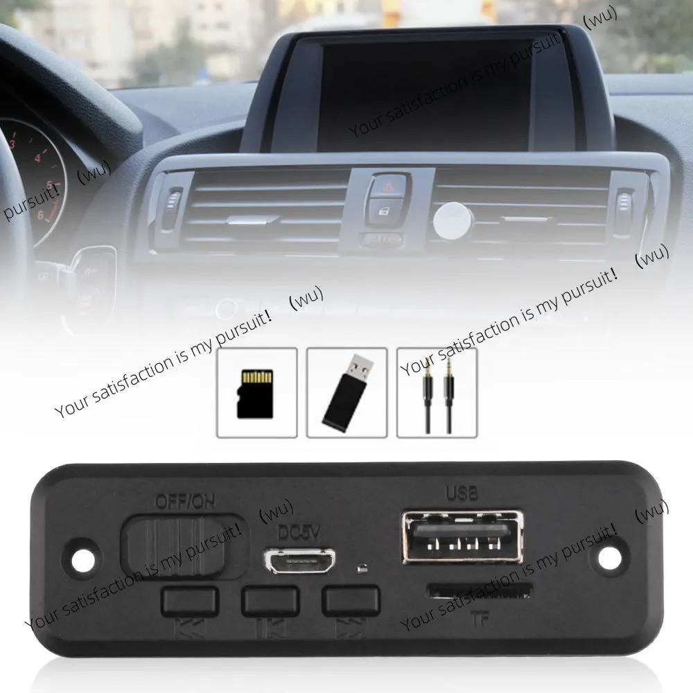 Bluetooth MP3 Module Car FM Radio Module MP3 WAV Decoding with Bluetooth Talk Speaker Amplifier Audio Receiver