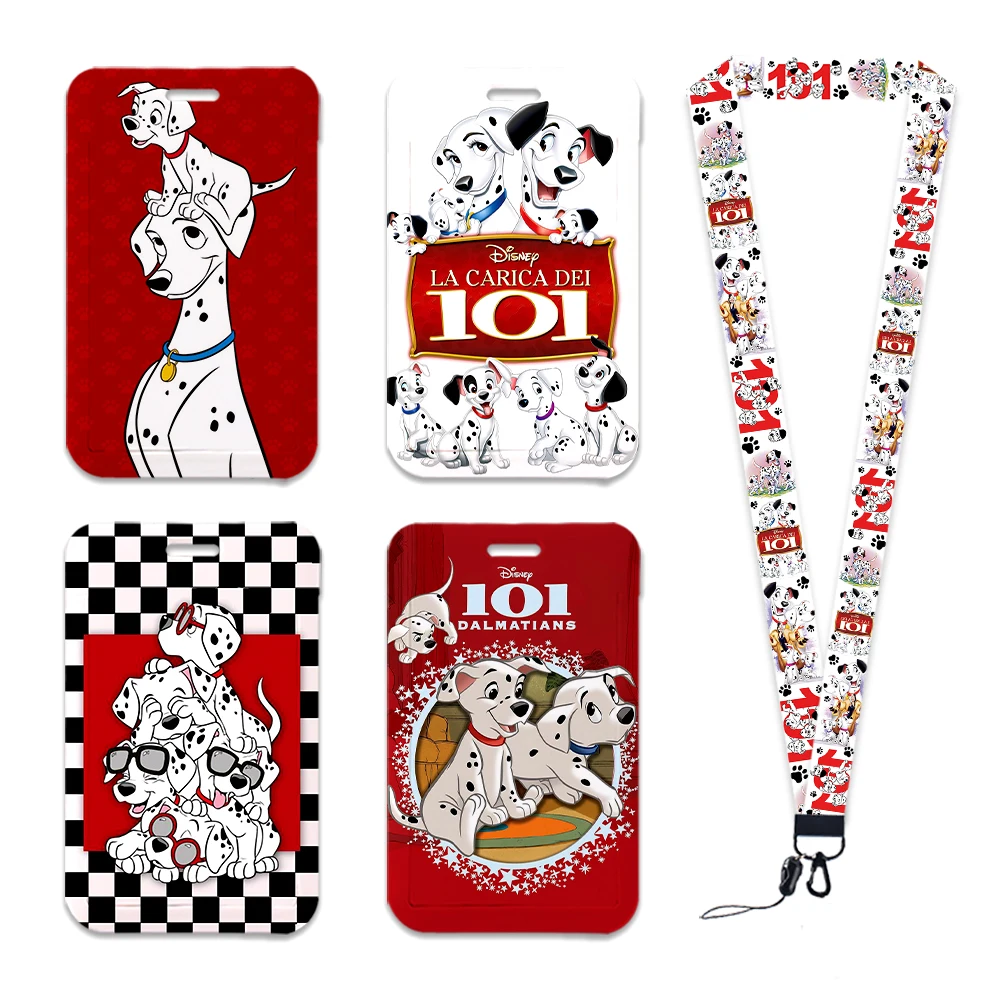 

101 Dalmatians Neck Strap Lanyards Keychain Badge Holder ID Card Pass Hang Rope Lariat Lanyard for Key Rings Accessories Gift