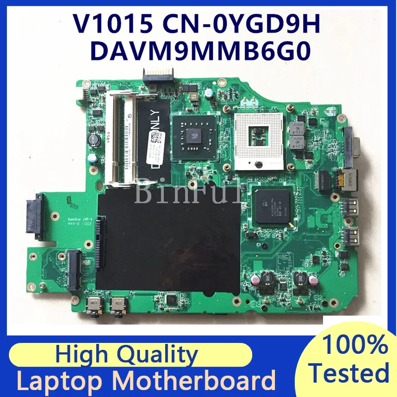 

CN-0YGD9H 0YGD9H YGD9H Mainboard For DELL 1015 V1015 DAVM9MMB6G0 Laptop Motherboard 100% Full Tested Working Well