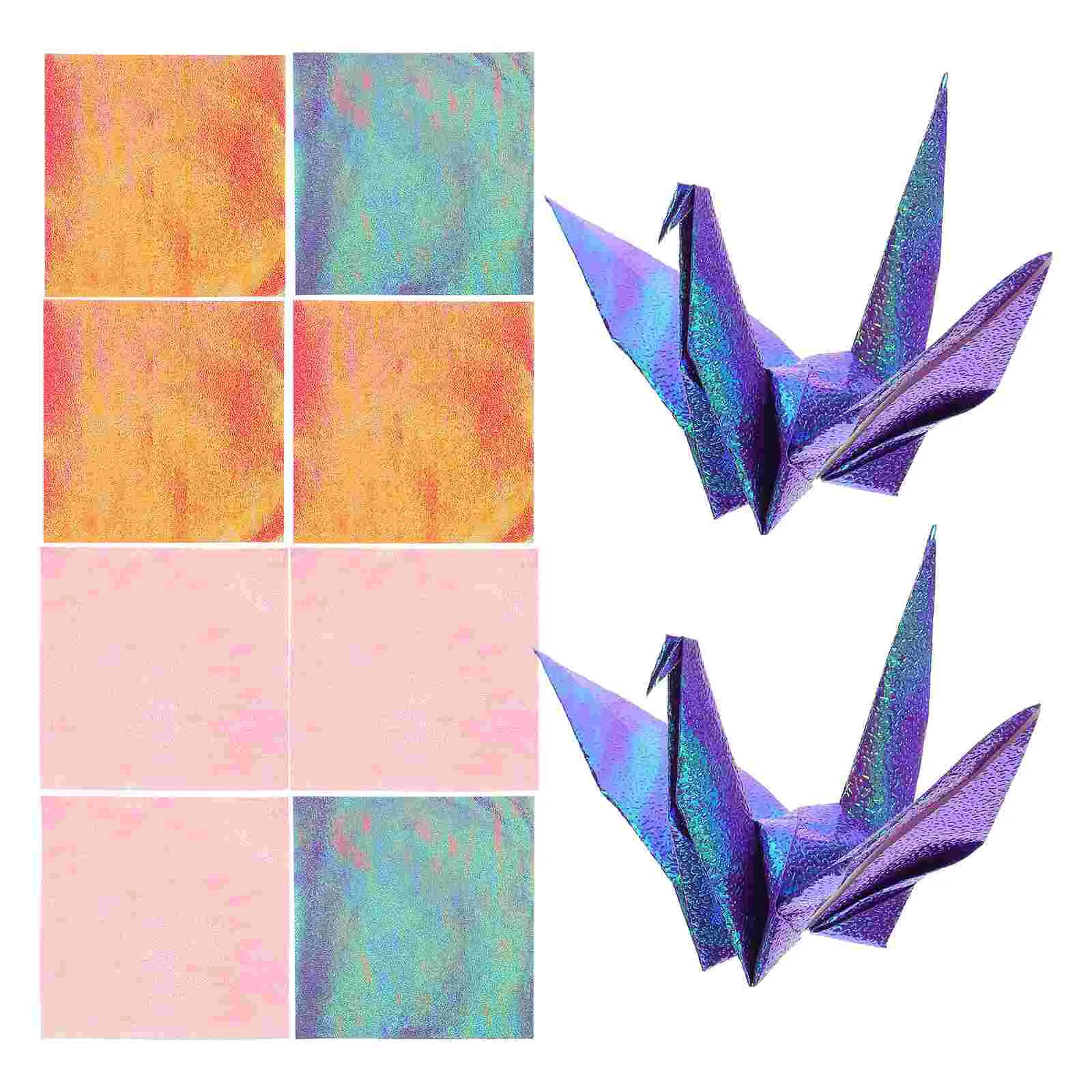 

12 Sheets Glitter Origami Paper Square Sheets Vivid Colors for and Crafts Projects square paper sheet