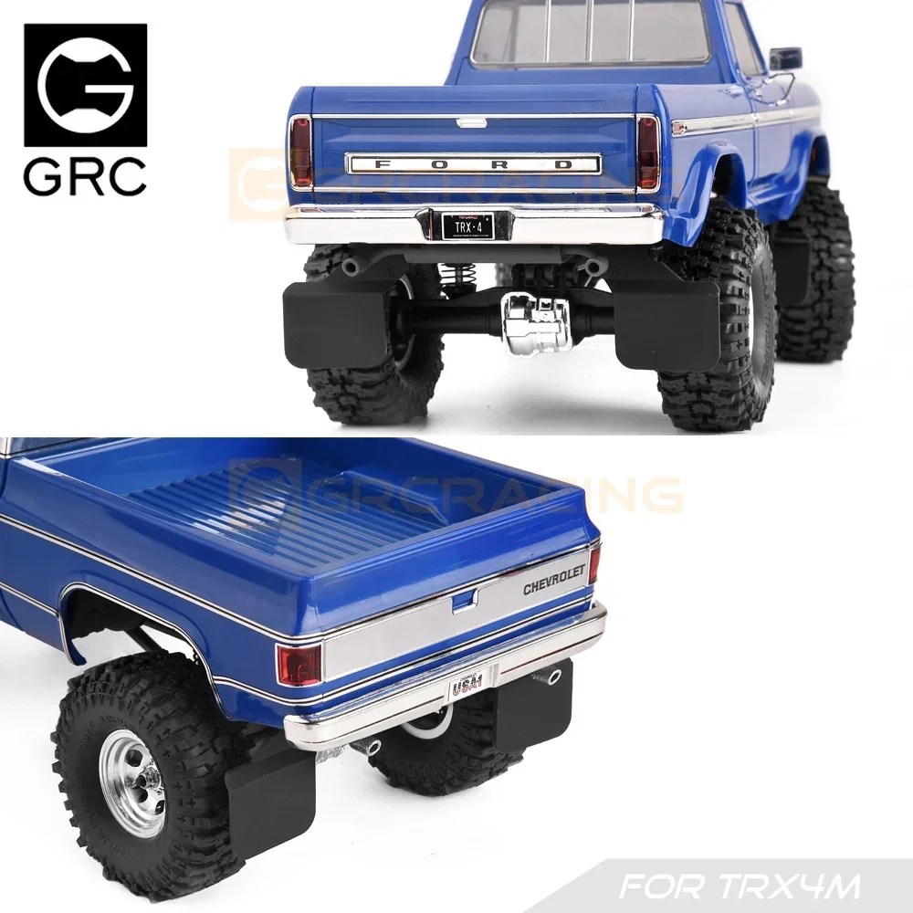 GRC 1/18 Rubber Mud Flap for Traxxas TRX4M Chevrolet K10 Ford F150 Upgrade Option parts # G181J / G183J