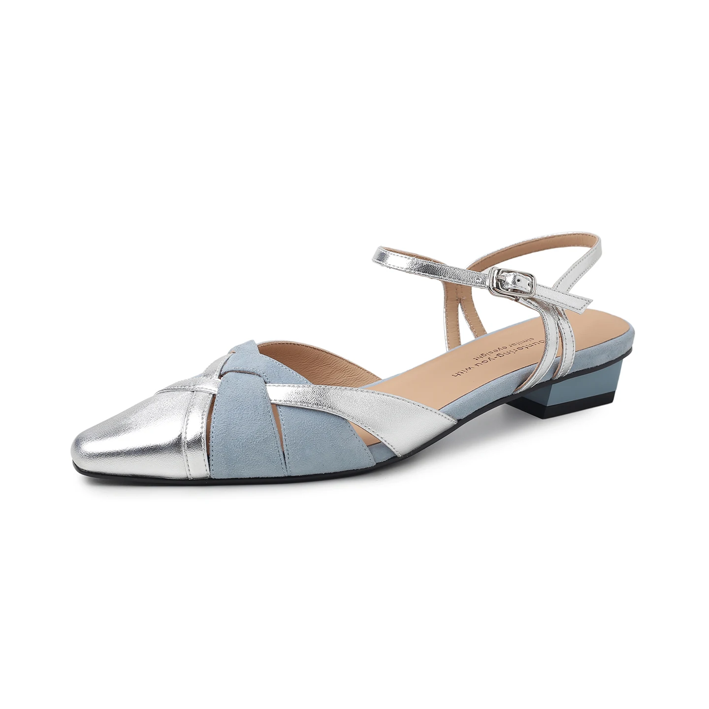 

Genuine Leather Sheepskin Women's Sandals,Mixed Color Pointed Toe High Heels,Summer Fashion Women Shoes,Party Women's Pumps