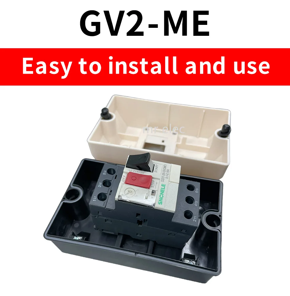1PCS GV2-ME Series MPCB Motor Protection Circuit Breaker GV2 Motor Protector Circuit Breaker /Motor Protection Switch