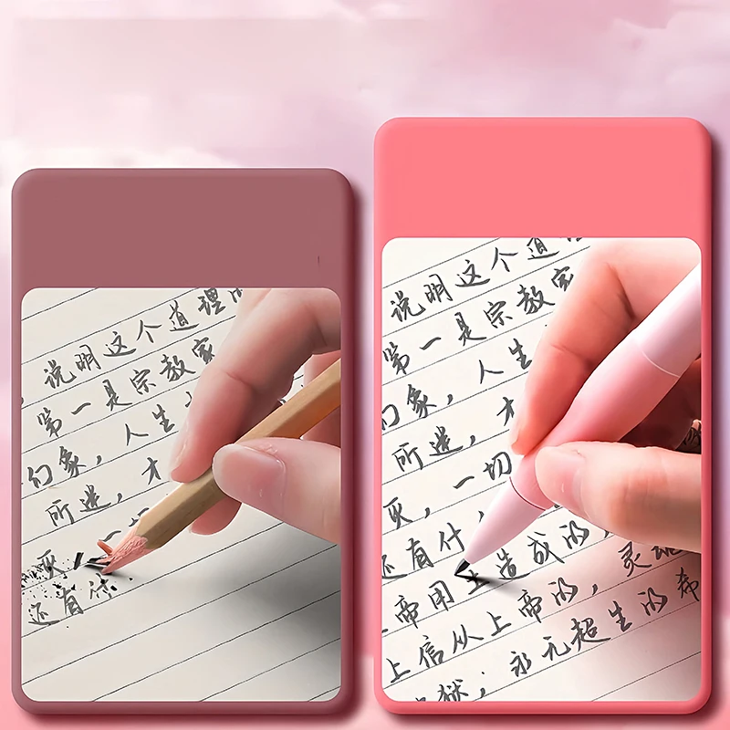 Positive Posture Automatic Pencil 2.0mm Thick Lead Excellent Grip Activity Pencil Write Constantly Elementary School Students