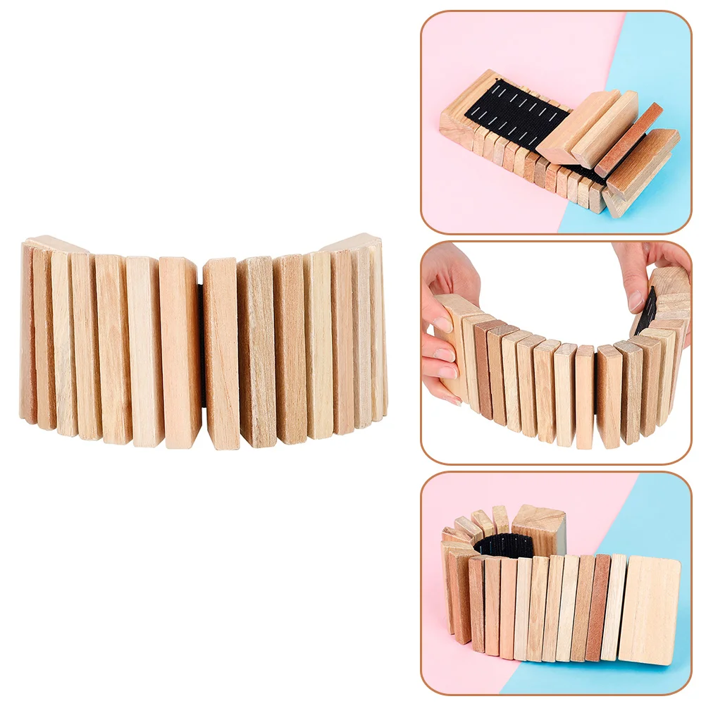 

Serpentine Wood Baby Musical Toys Toddler Instruments Kids Learning Wooden Preschool