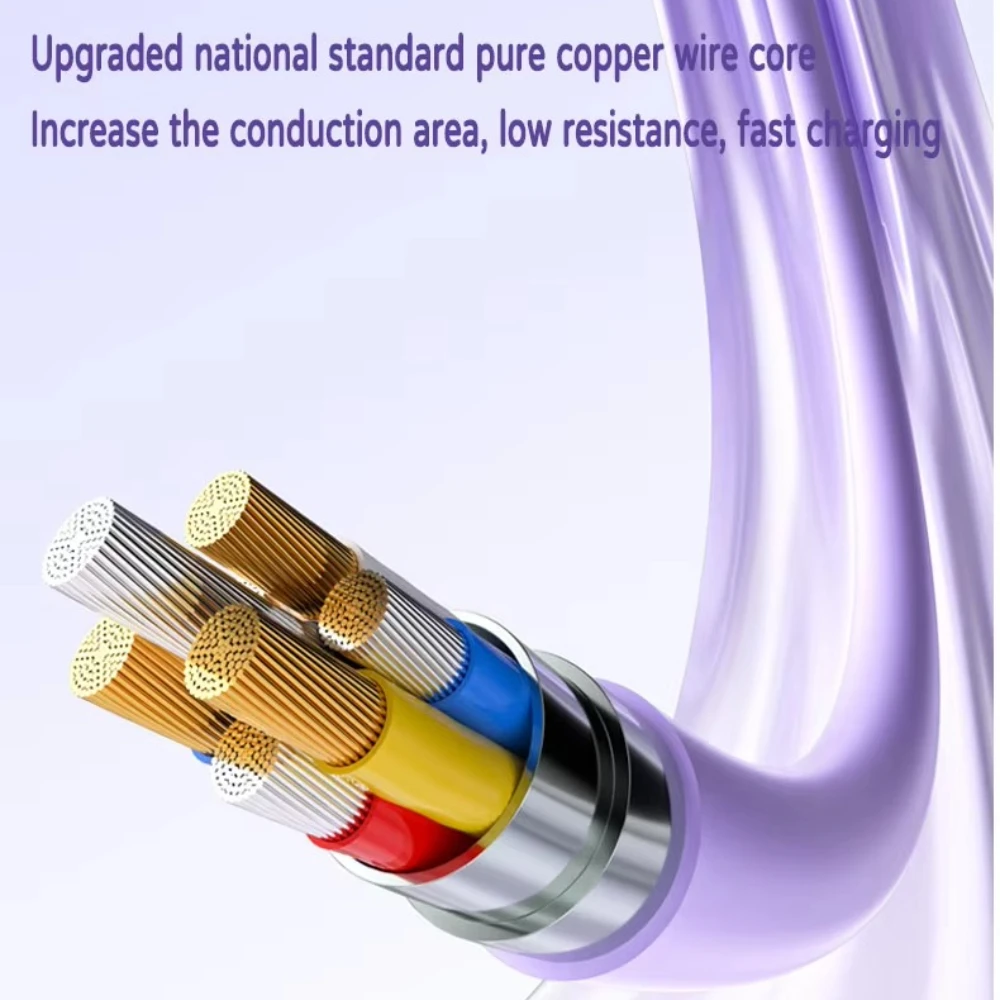 4 في 1 100 واط شحن سريع كابل بيانات PD USB نوع C شحن سلك متعدد الوظائف USB إلى نوع C سلك بيانات سلك كابل شحن سريع
