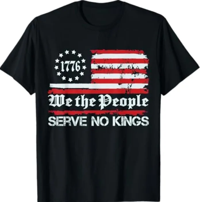 

No Kings Forever T-Shirt Casual Graphic Tee