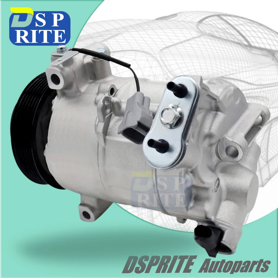 

Air Conditioning ac compressor 4471400890 for Jeep Compass 2.4L 2017 2018 2019 2020 2021 2022 68284438AA 447140-0890 447250-1330