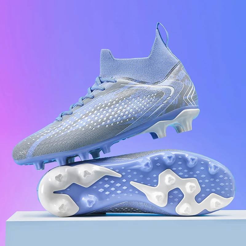 

Men's football field boots ultra light grass indoor social training football shoes sports shoes TF/FG football shoes
