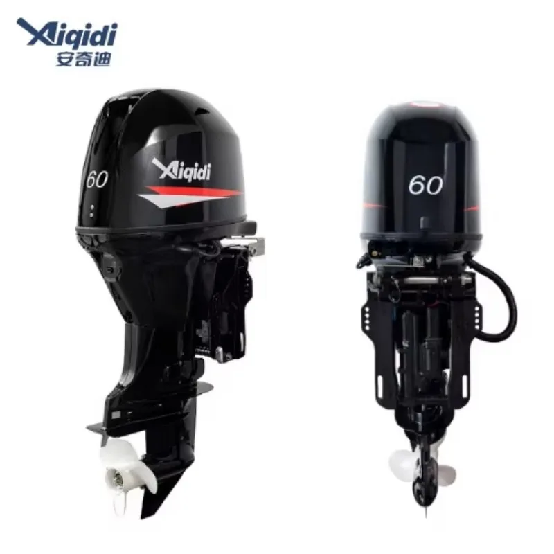 Outboards 60HP 44.1KW for FRP Yacht Sailboat AIQIDI F60 Aluminum Alloy Customized Outboard Engines