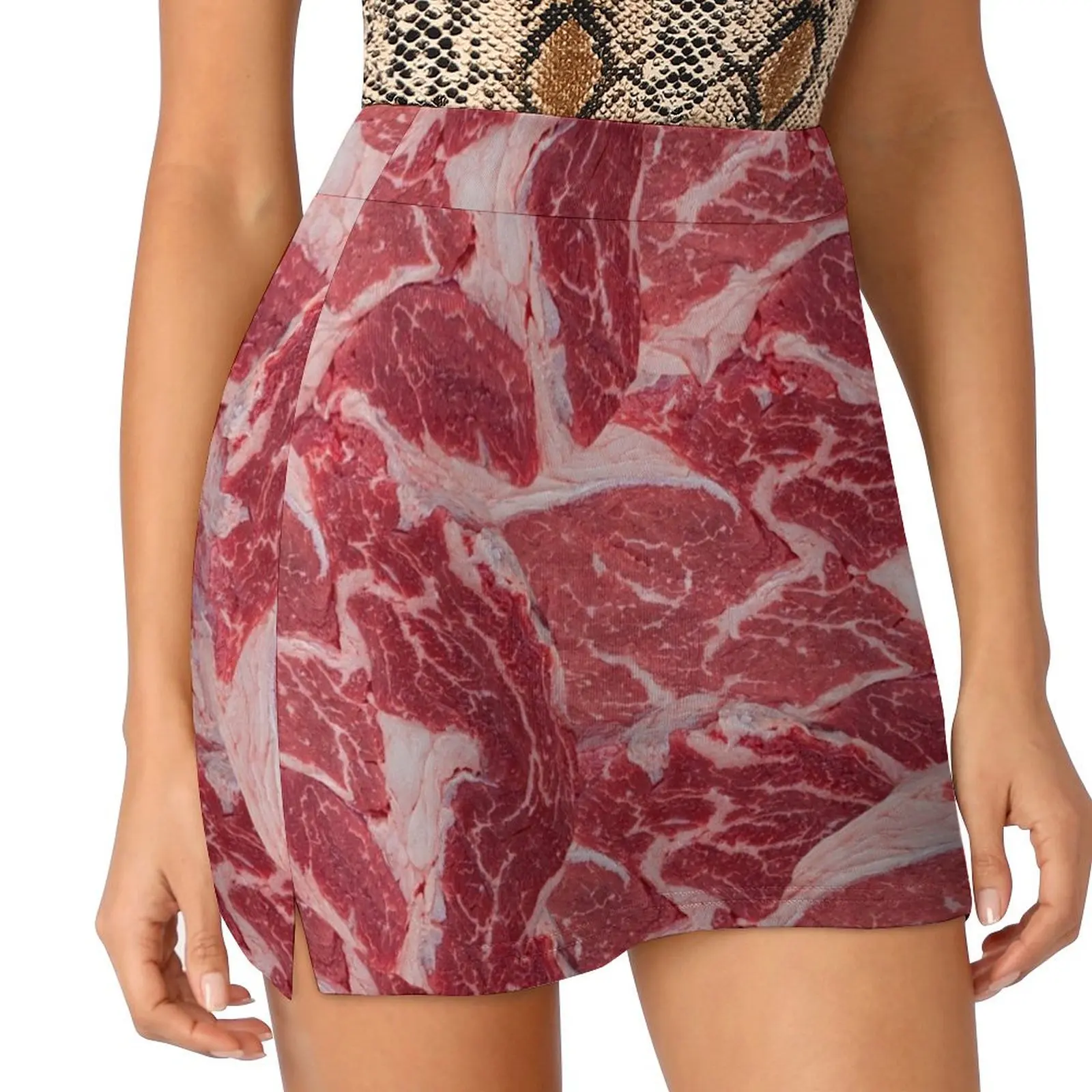 

Meat Mini Skirt women's clothing summer 2024 novelties women's clothing korea stylish