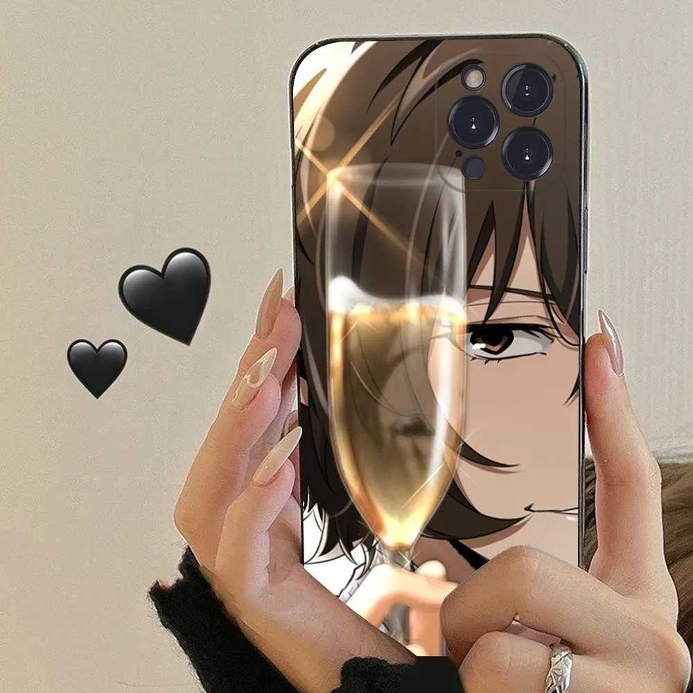 Bungou Stray Dogs Dazai Osamu Phone Case For iPhone 15 14 13 12 Mini 11 Pro XS Max X XR SE 6 7 8 Plus Soft Silicone Cover