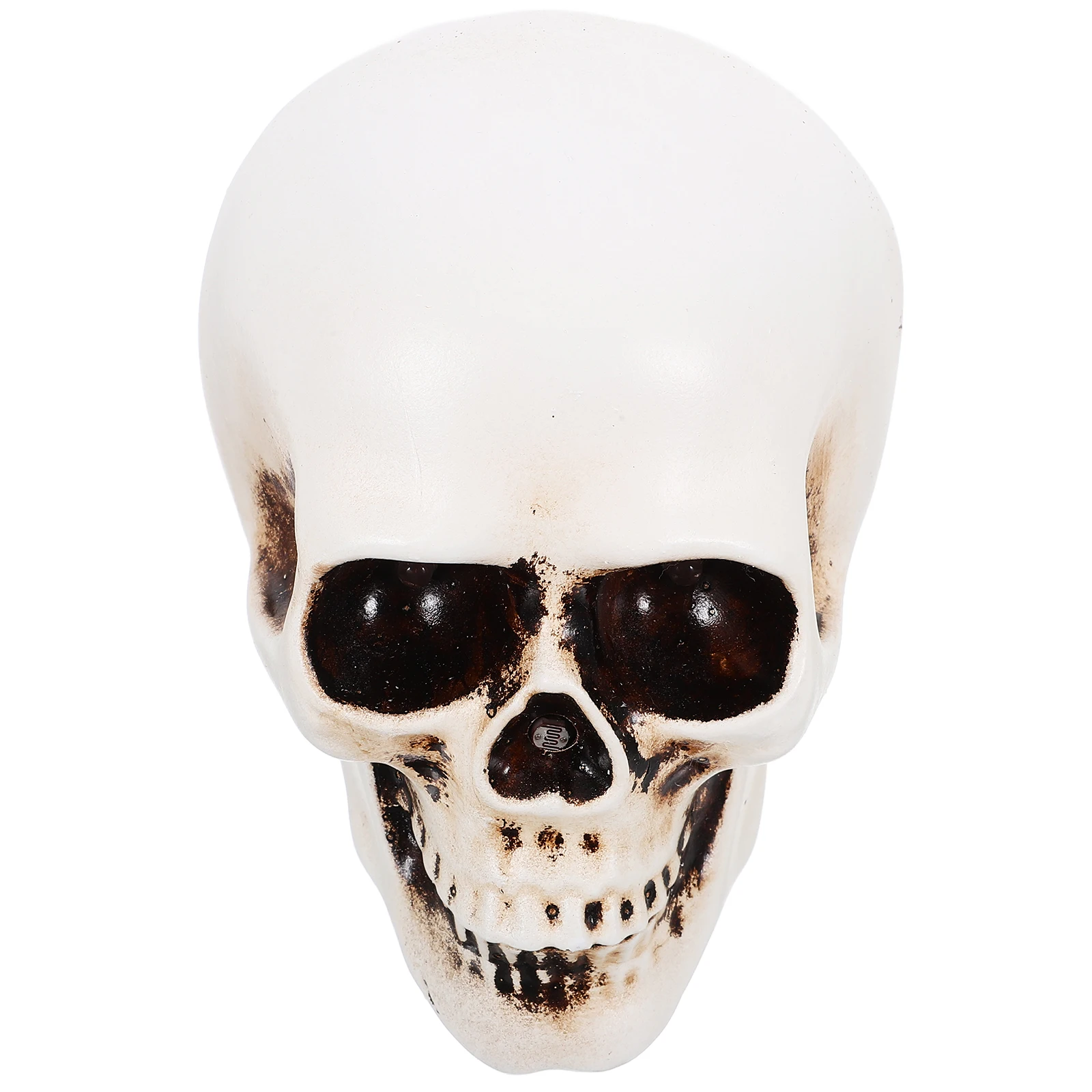 

Halloween Ghost Lamp Resin Decor Small Night Light Living Room Bedroom Party Decoration Dark Style Head Festival Gift