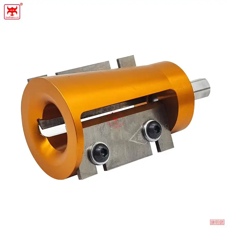 قاطع لسان بمقبس خشبي مدبب، خشب مربع، زاوية عكسية، إسفين خشبي، رأس مستدير، دبوس خشبي مدبب لسان ج #5