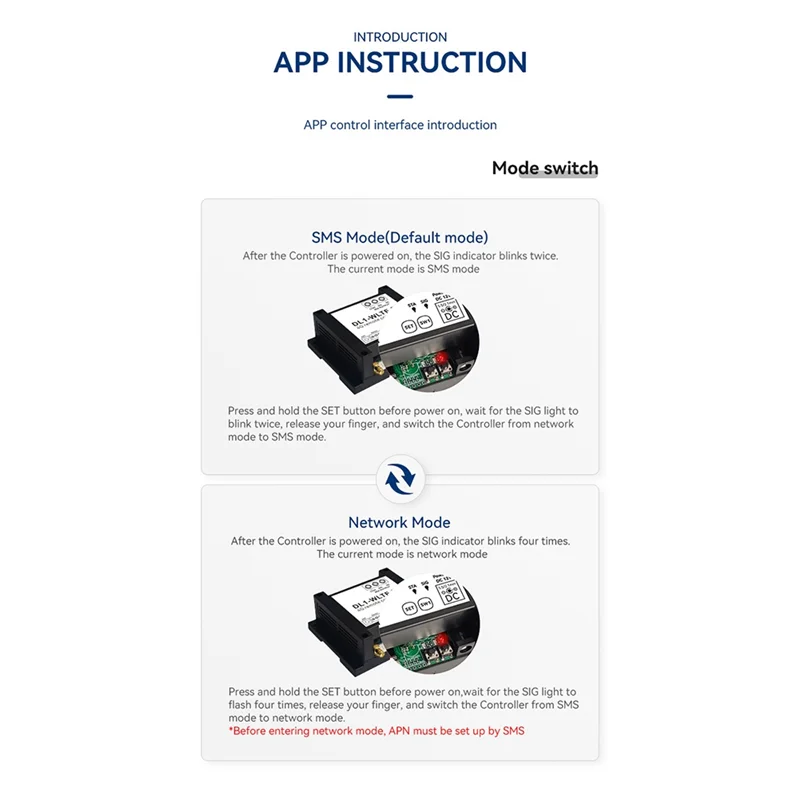 AA87 Smart 4G LTE Fernbedienung DL1-WLTE 30A Relais EIN/AUS Schalter Mit Sensor Zifferblatt SMS WEB APP Steuerung