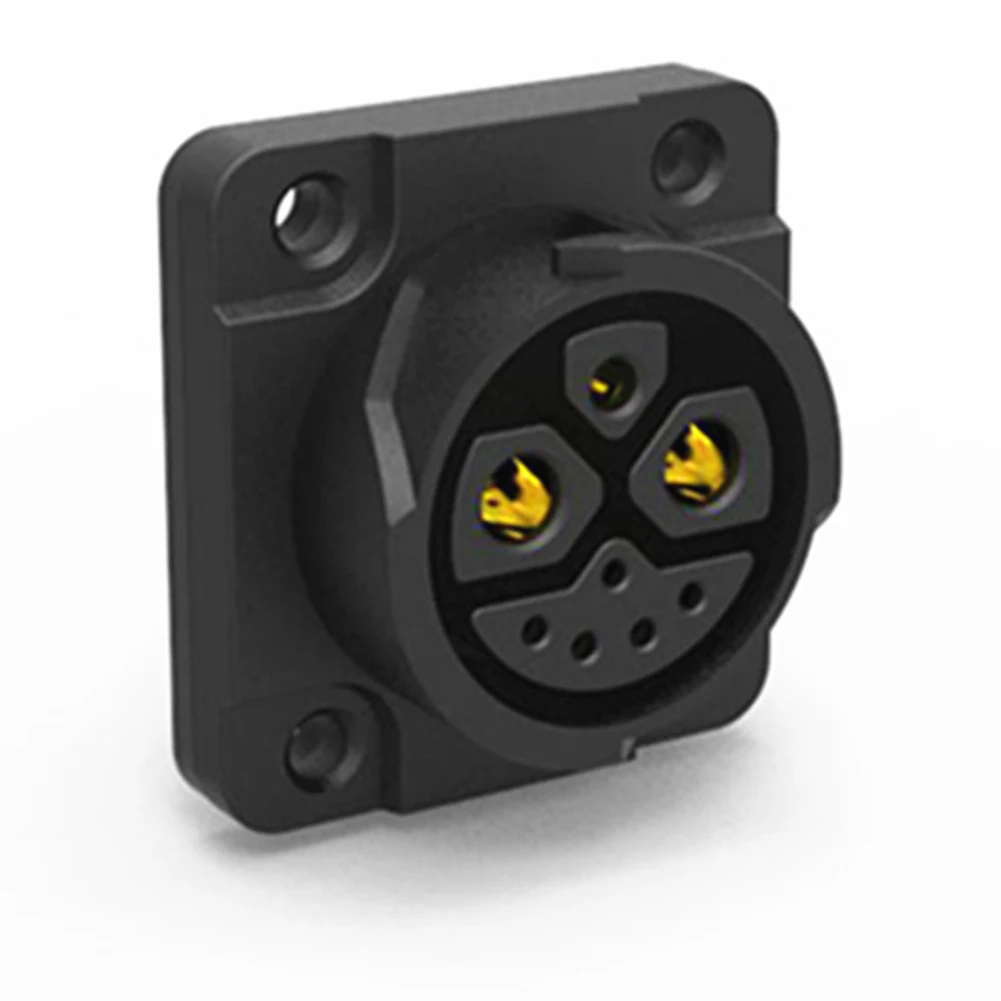 M23 IP67 Male Female 2+1 Plus 5 Battery Connector Motorcycle Charger Socket 50A Electric Vehicle Energy Storage Connectors