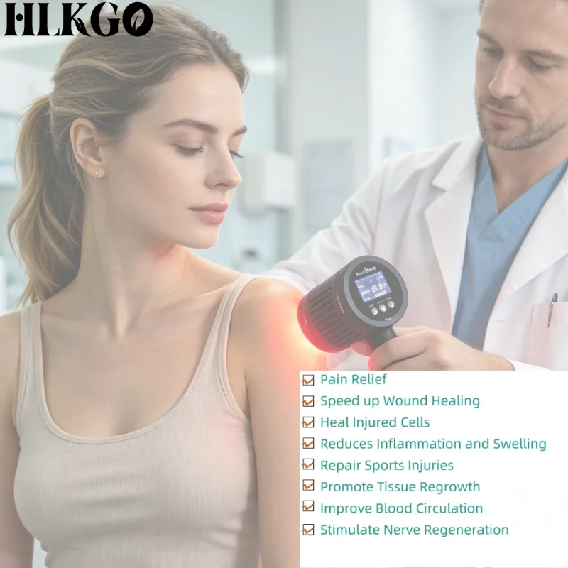 

Professional 5W Class IV Cold Laser Device 19+6 Diodes for Diabetic Neuropathy Disc Herniation Inflammation Pain Relief Home Ca