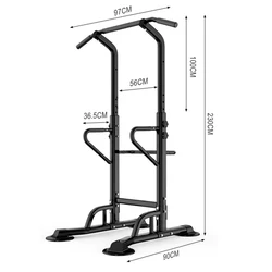 Exercise Door Gym Bar Horizontal Wall Mount Chin Pull Up Bar