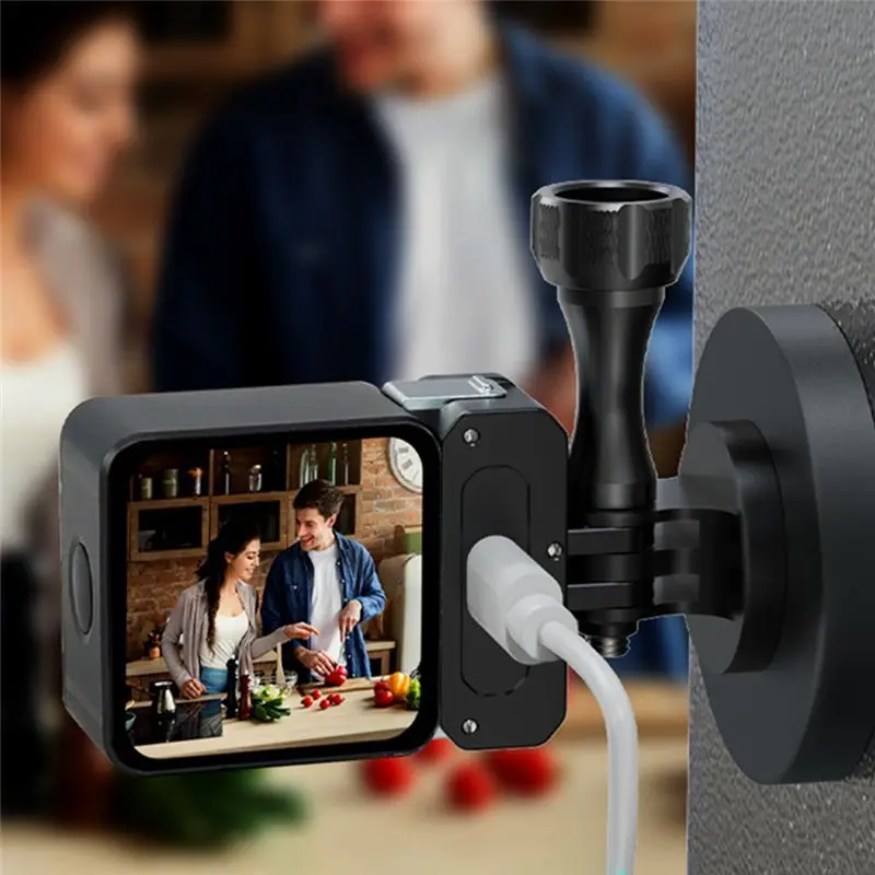Magnetic Magnet Car Motorcycle Suction Cup Tripod Adapter Mount For Gopro DSLR Camera Camcorder Phone Stand Base - view 5