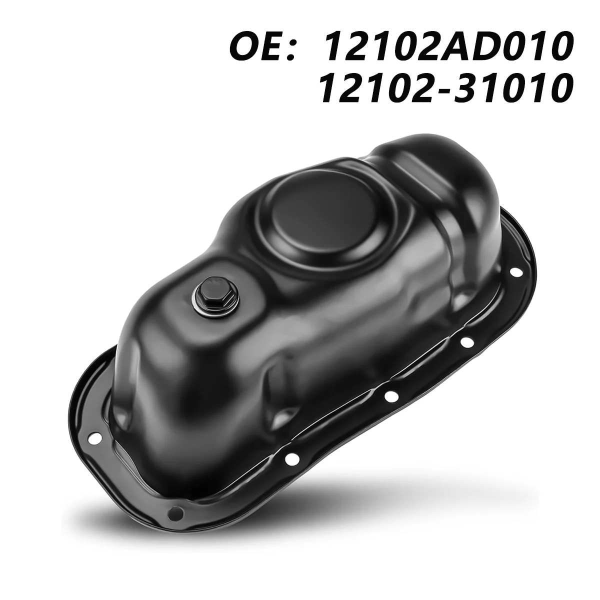 

TOYOTA LAND CRUISER STEEL OIL SUMP PAN 2003 ONWARDS BRAND NEW OE 12102AD010 12102-31010