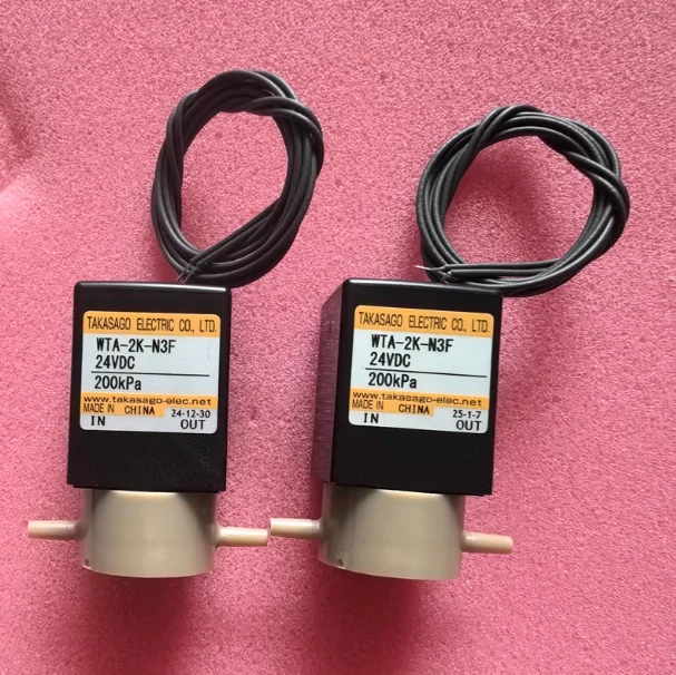 

TAKASAGO Electromagnetic valve WTA-2K-N4F DC24V Brand new original in stock