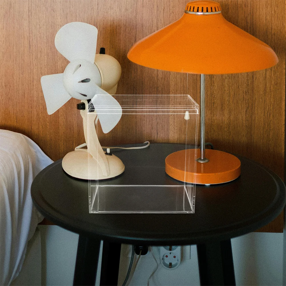 

1pc Transparent Plastic Square Cube Display Box Clear Storage Container For Candy Jewelry Small Items Party Favors Wedding