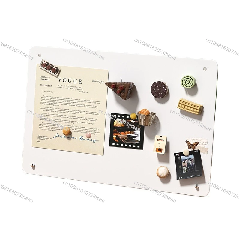 For Desktop magnetic large-sized whiteboard, handwritten ironwork sign, coffee shop, standing blackboard billboard
