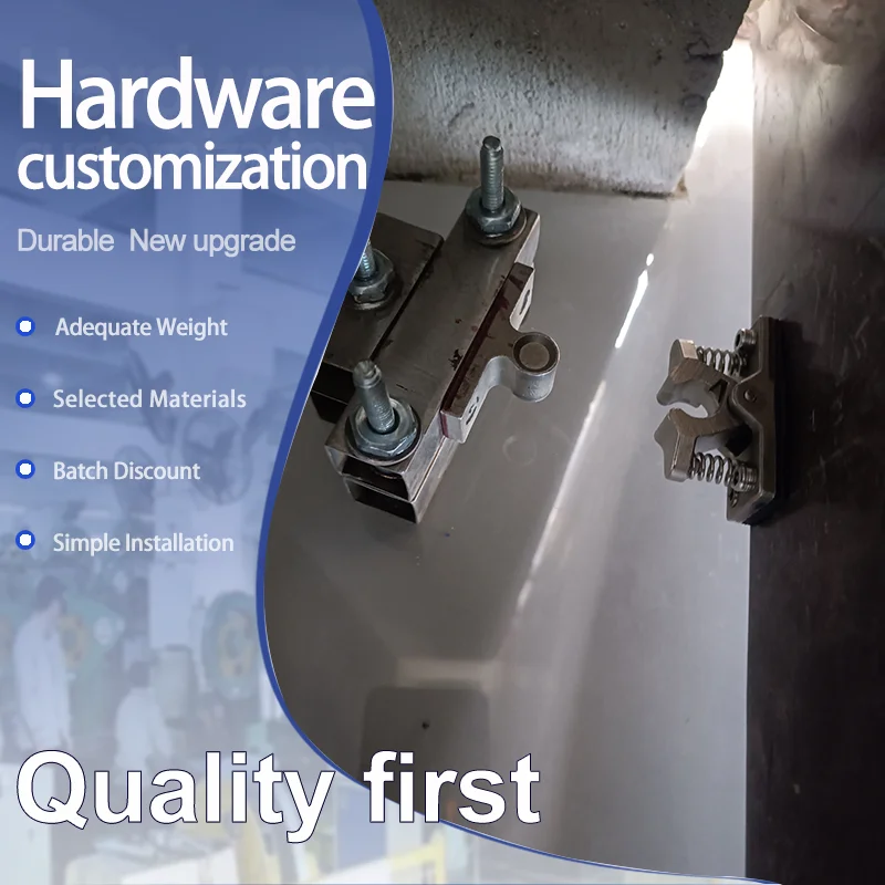 

Stainless Steel Door Buckle Lock Heavy Duty Suction Collision Spring Lock Strong Ball for Home Security