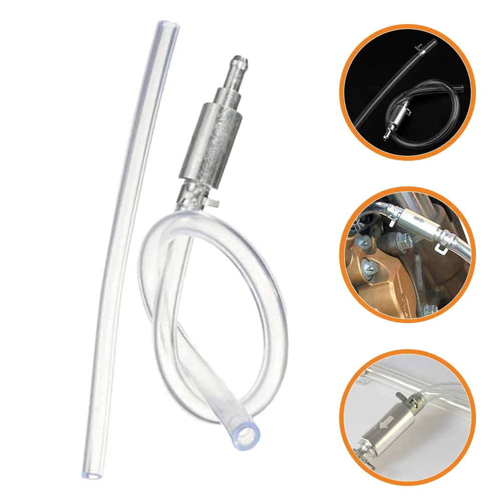 

1 Set Brake Fluid Bleeder Hose Kit Non-Return Check-valve Bleeder Hose Kit brake bleeder brake bleeder kit