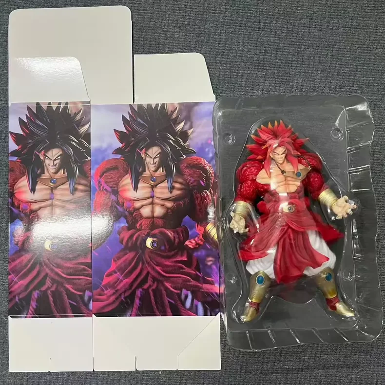 

GK Dragon Ball Super Saiyan 4 Broly Figure Anime Statue Desktop Decoration Trendy Collectible For Anime Fans Display Ornament
